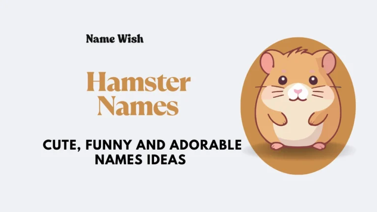 hamster names