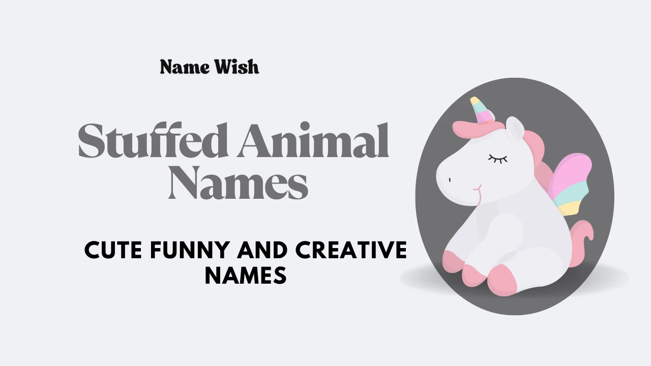 stuffed animal names