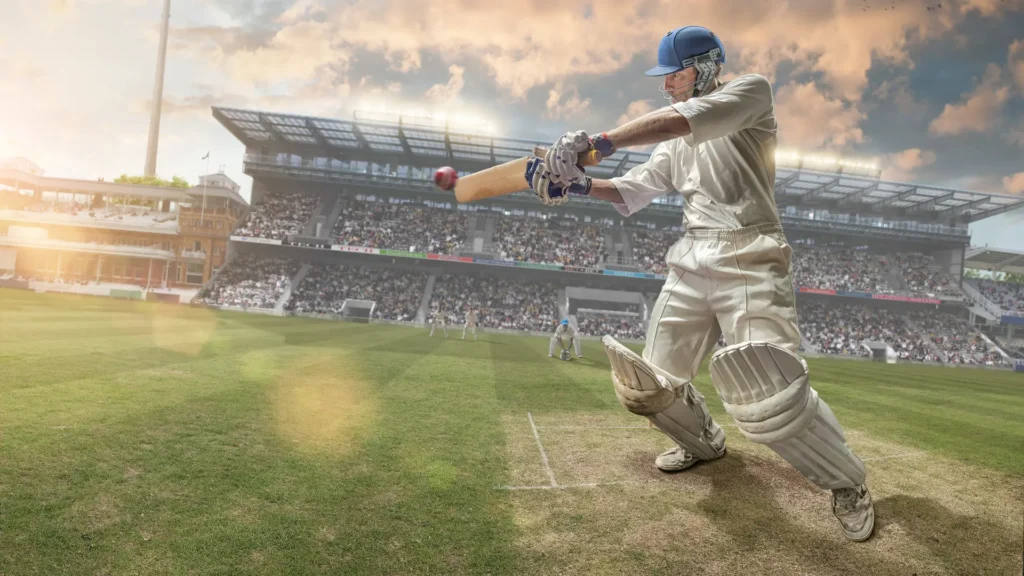 a men play cricket short