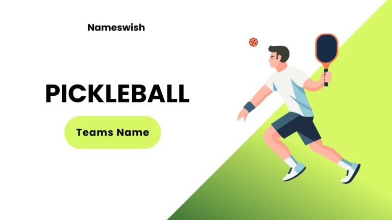 Pickleball Team Names