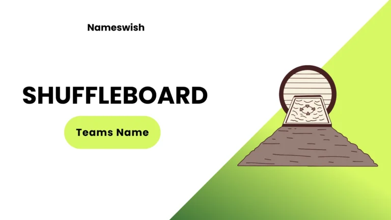 Shuffleboard Team Names