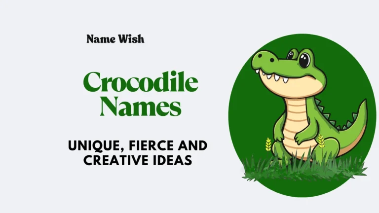 crocodile names