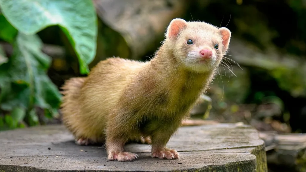 cute ferret