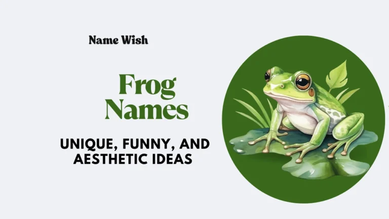 Frog names